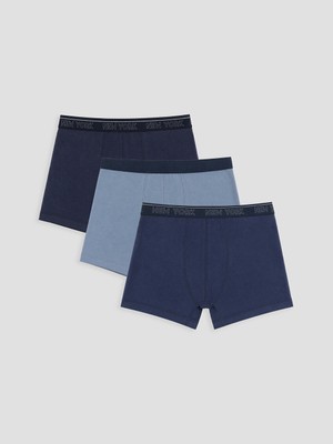 LC Waikiki Lc Waıkıkı Karışık Pamuklu Esnek Erkek Boxer 3'lü Paket