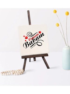 BK Gift Babalar Gününe Özel Canım Babam Şovaleli Doğal Taş - 6