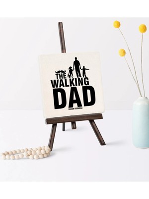 BK Gift Babalar Gününe Özel The Walking Dad Şovaleli Doğal Taş - 2