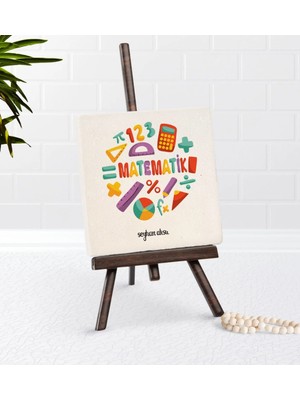 BK Gift Kişiye Özel Matematik Öğretmeni Şovaleli Doğal Taş-13