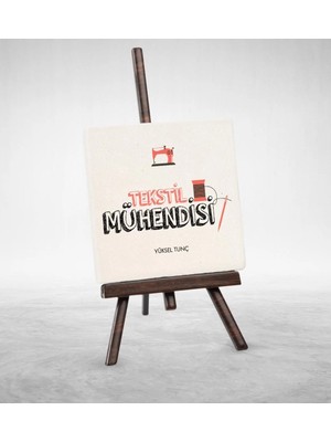 BK Gift Kişiye Özel Mesleki Tekstil Mühendisi Şovaleli Doğal Taş - 2