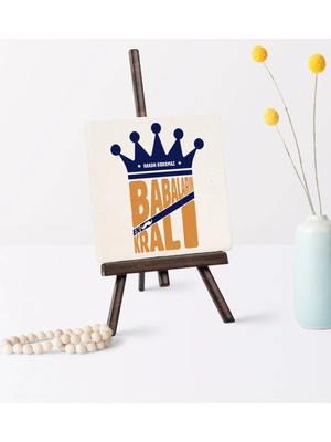 BK Gift Babalar Gününe Özel Babaların En Kralı Şovaleli Doğal Taş - 2