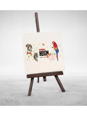 BK Gift Kişiye Özel Mesleki Veteriner Hekim Şovaleli Doğal Taş - 5