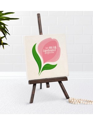 BK Gift Kişiye Özel En Iyi Öğretmen Şovaleli Doğal Taş-14