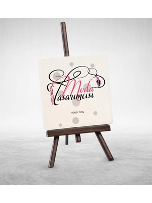 BK Gift Kişiye Özel Mesleki Moda Tasarımcısı Şovaleli Doğal Taş - 4