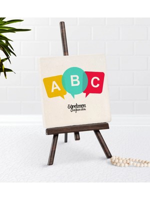 BK Gift Kişiye Özel Öğretmen Şovaleli Doğal Taş-4