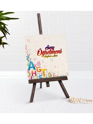 BK Gift Kişiye Özel Sınıf Öğretmeni Şovaleli Doğal Taş-12