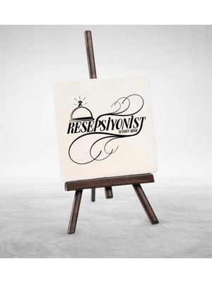 BK Gift Kişiye Özel Mesleki Resepsiyonist Şovaleli Doğal Taş - 2