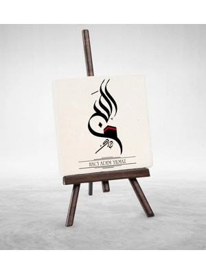 BK Gift Kişiye Özel Hac Şovaleli Doğal Taş
