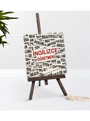 BK Gift Kişiye Özel Ingilizce Öğretmeni Şovaleli Doğal Taş-3