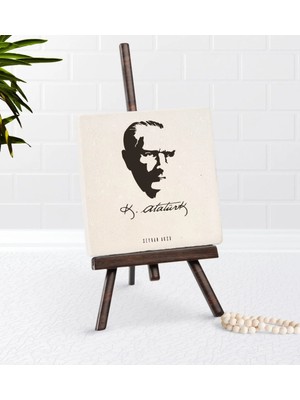 BK Gift Kişiye Özel Atatürk Temalı Şovaleli Doğal Taş-23