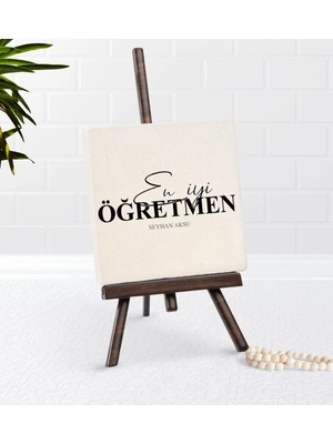 BK Gift Kişiye Özel En Iyi Öğretmen Şovaleli Doğal Taş-16