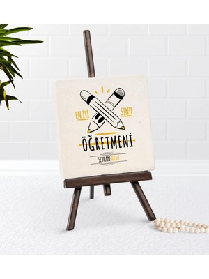 BK Gift Kişiye Özel En Iyi Sınıf Öğretmeni Şovaleli Doğal Taş-5