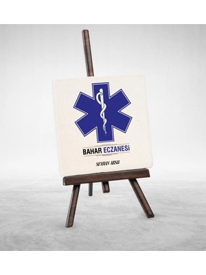 BK Gift Kişiye Özel Mesleki Eczane Şovaleli Doğal Taş - 2