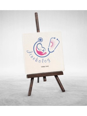 BK Gift Kişiye Özel Mesleki Jinekolog Şovaleli Doğal Taş - 2