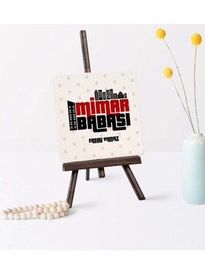 BK Gift Babalar Gününe Özel Mimar Babası Şovaleli Doğal Taş - 1
