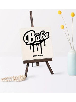 BK Gift Babalar Gününe Özel Kahraman Baba Şovaleli Doğal Taş - 1