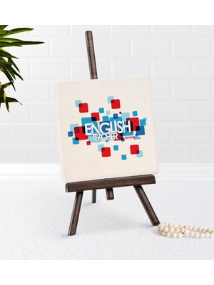 BK Gift Kişiye Özel Ingilizce Öğretmeni Şovaleli Doğal Taş-12