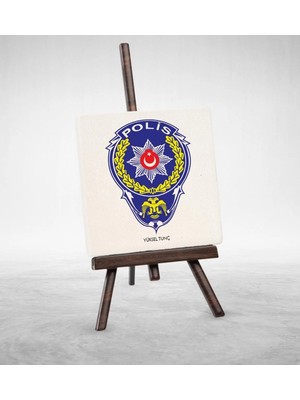 BK Gift Kişiye Özel Mesleki Polis Şovaleli Doğal Taş - 2