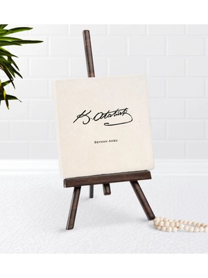 BK Gift Kişiye Özel Atatürk Temalı Şovaleli Doğal Taş-6