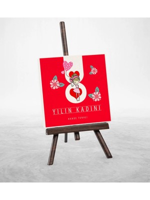 BK Gift Kişiye Özel Yılın Kadını Şovaleli Doğal Taş - 1