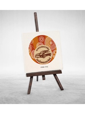 BK Gift Kişiye Özel Mesleki Otomotiv Mühendisi Şovaleli Doğal Taş - 2