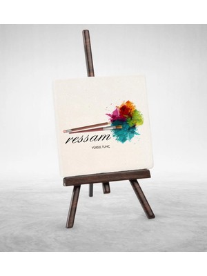 BK Gift Kişiye Özel Mesleki Ressam Şovaleli Doğal Taş