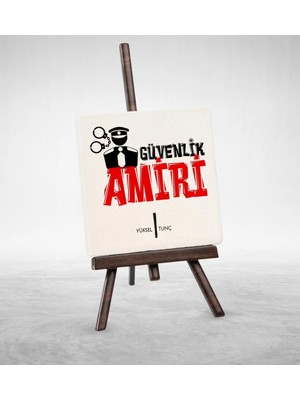 BK Gift Kişiye Özel Mesleki Güvenlik Amiri Şovaleli Doğal Taş