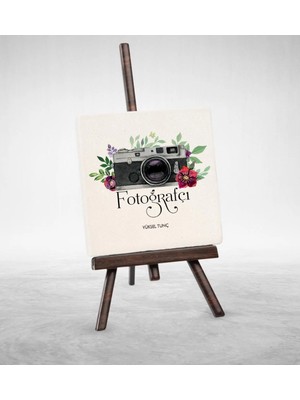 BK Gift Kişiye Özel Mesleki Fotoğrafçı Şovaleli Doğal Taş