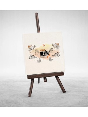 BK Gift Kişiye Özel Mesleki Veteriner Hekim Şovaleli Doğal Taş - 2