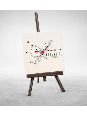 BK Gift Kişiye Özel Mühendis Şovaleli Doğal Taş - 5