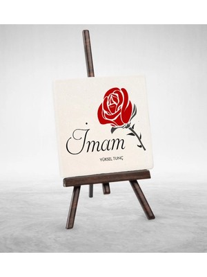 BK Gift Kişiye Özel Mesleki Imam Şovaleli Doğal Taş - 1