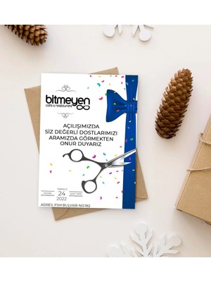 BK Gift Firmalara Özel Açılış Davetiyesi Model 1 (100 Adet)
