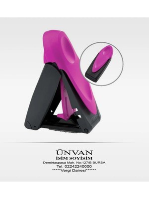 BK Gift Kişiye Özel Trodat Neon Pembe Cep Kaşe