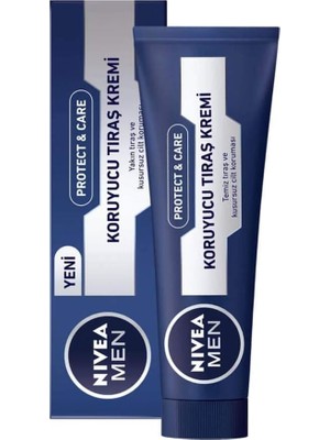 Tr Nıvea Protect & Care Tıraş Kremi, 100 ml