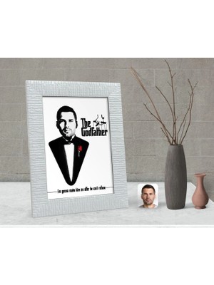 BK Gift Kişiye Özel Godfather Baba Tasarımlı Dekoratif Çerçeve-8