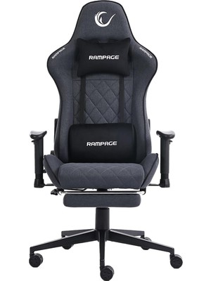 Tr Myth Pro KL-R29 Üst Seviye Terletmez Kumaş Gri Gaming Oyuncu Koltuğu