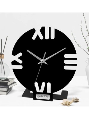 BK Gift Kişiye Özel Metal Masa Saati (Model 3)