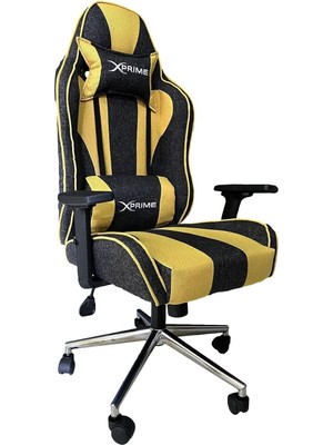 Tr Ofisel Xprime Alpha Fab1 Kumaş Oyuncu Koltuğu Sarı