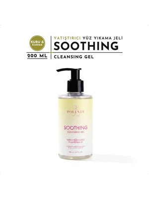 Polente Natural - Soothing Cleansing Gel - Yatıştırıcı Yüz Yıkama Jeli - Kuru ve Karma Ciltler 200 ml