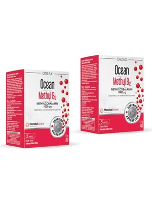 Tr Methyl B12 Dilaltı Spreyi, 1000 Mg, 5 Ml, 2 Adet