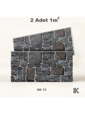 Kumlu Strafor Duvar Paneli Dökmetaş Desenli 100 × 50 × 2 cm – 12 Adet / 6 M² - DK13 - Beyaz