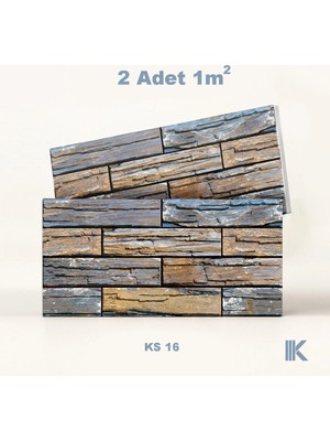 Kumlu Strafor Duvar Paneli Kesmetaş Desenli 100 × 50 × 2 cm – 12 Adet / 6 M² - KS16 - Mor