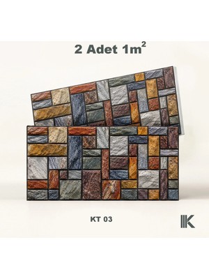 Kumlu Strafor Duvar Paneli Karetaş Desenli 100 × 50 × 2 cm – 12 Adet / 6 M² - KT03 - Lacivert