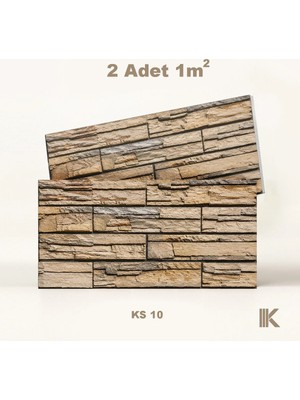 Kumlu Strafor Duvar Paneli Kesmetaş Desenli 100 × 50 × 2 cm – 12 Adet / 6 M² - KS10 - Mor