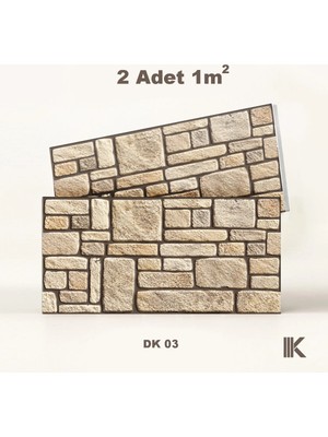 Kumlu Strafor Duvar Paneli Dökmetaş Desenli 100 × 50 × 2 cm – 12 Adet / 6 M² - DK03 - Beyaz