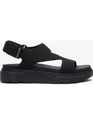 Timberland Greyfield Backstrap Kadın Siyah Sandalet