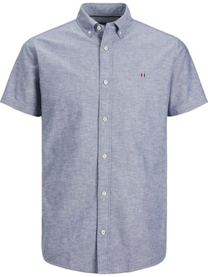 Wrangler Jack&jones Plus Erkek Kısa Kol Gömlek - Minimalist Günlük Stil