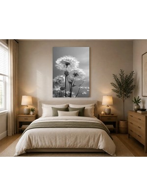 Rose Light Dürbünlü Narlar Temalı Duvar Dekoru Ahşap Mdf Baskı Salon, Yatak Odası, Çocuk Odası, Ofis Duvar Tablosu Mdf Tablo