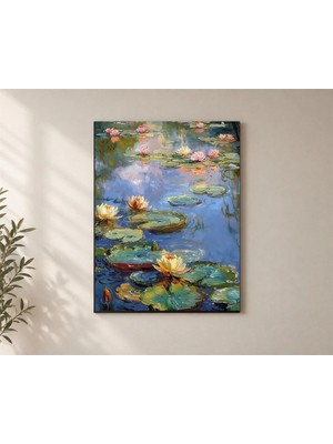 Rose Light Yaren Bitkisi Su Duvar Dekoru Ahşap Mdf Baskı Tablo Mdf Tablo